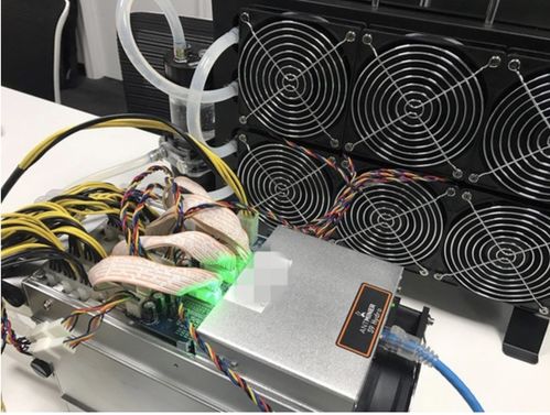An advanced mining rig in action, showcasing the efficiency and power optimized through Kadena hosting agreements